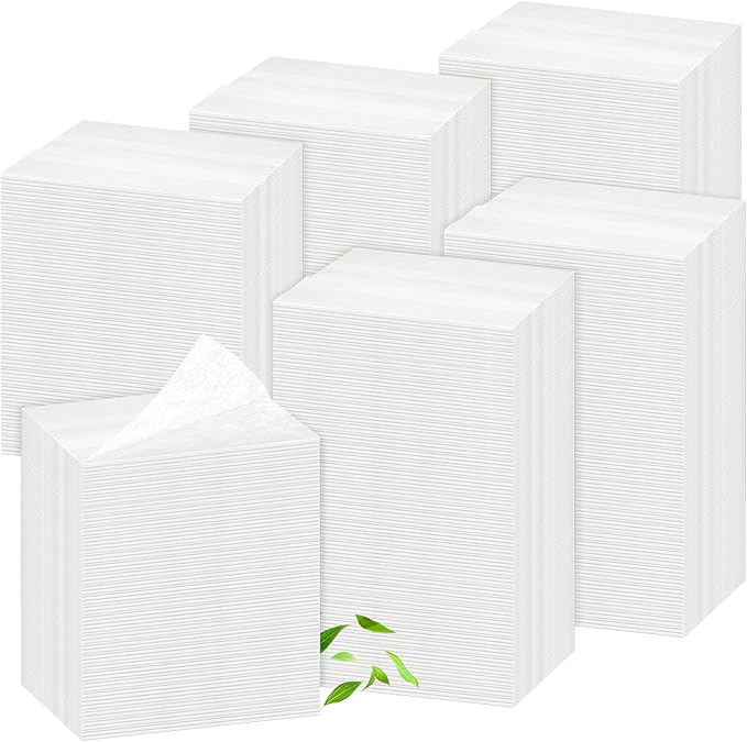 600 Count Unscented Dryer Sheets Bulk Fabric Softener Unscented Dryer Sheets Naturally Softens Freshens Removes Static Cling Prevent Wrinkles, Plant Based for Sensitive Skin, Large Household