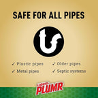 Liquid-Plumr Pro-Strength Hair Eliminator Gel Clog Remover, Hair Clog Remover and Drain Opener, Safe for All Septic Systems and Pipes, 16 fl. oz. Bottle (Pack of 2)