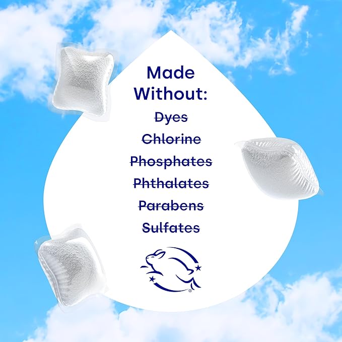 Dropps UltraWash Dishwasher Detergent Pods, Unscented (32 Ct) - Free & Clear | Cuts Grease & Stuck-On Food | Sparkling Dishes & Glasses | Residue-Free | Clean Ingredients | Plastic Free Packaging