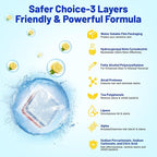 Washing Machine Cleaner Tablets 30 Pack, Upgraded Formulated for Pet Owners, 1+Year Supply, Deep Cleaning Tablet For HE-Front & Top Load Washer, Removes Residue, Grime, Odors and Pet Hair