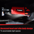 AOBEN Cordless Ratchet Wrench Kit,3/8" ratchet,40 Ft-lbs Electric Power Ratchet Set with Variable Speed Trigger,2 Packs 2000mAh Lithium-Ion Battery And Charger,83 Sockets