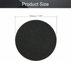 Utoolmart 7 Inch Scrubber Scouring Pads 1200 Grits Drill Scuffing Disc Hoop and Loop Surface Conditioning Disc Gray 2Pcs