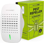 Ultrasonic Pest Repeller Plug in – Bionic and Ultrasound Repellent Defender 1 Pack Get Rid of German Roach Scorpion Spider Tick Wasp O Sol e as Duna (Em Portuguese