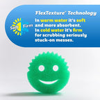 Scrub Daddy Scratch-Free Multipurpose Kitchen Sponges - Bulk Dish Sponges for Kitchen, Bathroom, Household Cleaning & More - Made with BPA-Free Polymer Foam (5 Count) (Pack of 2)