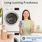 Freelivity In‑Wash Scent Booster Beads – Lavender Breeze Scent, Laundry Beads fabric softener, 24 oz – Lasts Up to 70 Washing Cycles – Eco‑Friendly & Safe for Babies and Kids
