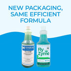Fly-Zyme, Highly Concentrated Enzyme Drain Cleaner for Pipes, Drain Gel for Fruit Flies, Organic Waste Degrader & Odor Neutralizer, 32 fl oz