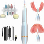 Polishing and Repair Kit for Acrylic Base and Reline Materials, At-Home Care to Adjust Sore Spots, Smooth Rough Edges, Remove Hardened Glue, Clean Stubborn Stains and Restore Shine