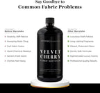 Mavwicks - Luxury Scented Liquid Fabric Softener (Velvet Cherry) 32 Oz – Crafted with Clean Ingredients – Reduces Static, and Softens Clothes – Safe for All Fabrics and Skin