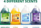 All Purpose Cleaner Concentrate - Advanage 20X The Wonder Cleaner Green Apple for All Surfaces Around Bathroom, Kitchen, Oil and Grease, Multi Purpose Cleaner for Household Cleaning Solution, 128 FlOz