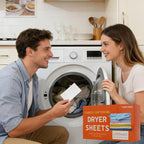 Laundry Dryer Sheets,120 Pieces Scented Clothes Washing Sheets | Anti-Static Non-Woven Fabric Fabric Softener - For Dryer Apartment Washer Dormitory Laundry Bathroom Household
