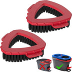 Mop Scrubber Attachment Scrub Brush Head for O-Cedar 2-Tank Spin Mop Scrubber Accessories Scrubber Mop Head for Ocedar Floor Mop Cleaning Mop Replacement