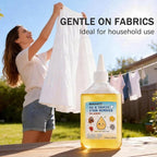 Instant Oil Stain Remover For Fabric (9 fl oz) – Effectively Eliminates Food Grease, Sauces, Motor Oil, Dried Oils, and Oily Stains. Safe for Skin and Machine-Washable Fabrics