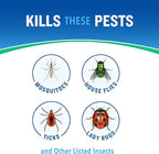 Cutter Essentials Bug Control Spray Concentrate, Kills Mosquitoes by Contact For Insects