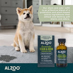 ALZOO Concentrated Stain & Odor Remover Refill Bottle, 100% Plant-Based Active Ingredients, 1.1 Fl. Oz