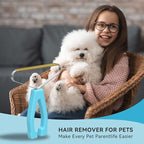 Pet Hair Remover, Dog and Cat Hair Remover, Wool Hair Remover, Carpet Rake for Pet Hair Removal, Carpet Rake, Pile Brush, Hand Shaver for Carpets, Car Cushions, Sofas, Pet Beds, Furniture & Rug