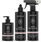 Preston Lane Luxury Kitchen Set – Hand Wash, Dish Soap & All-Purpose Cleaner | Plant-Powered Cleaning Essentials Bundle with Fine Italian Fragrance, Mayfair Scent