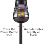 PIC Solar Insect Killer Torch (DFST), Bug Zapper and Accent Light, Solar Bug Zapper - Kills Bugs on Contact