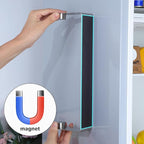 ZUNTO Magnetic Paper Towel Holder for Refrigerator – Strong Magnet Kitchen Paper Towel Rack for Grill, RV & Pantry – Sleek Silver Design