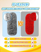 KEEPOW Upgraded Reusable Duster Refills Compatible with OXO Duster, Microfiber Dusters Refill for Cleaning, Compatible with OXO Good Grips Microfiber Extendable Duster, 2 Pack(Handle Not Included)