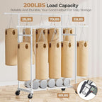 Abiglifty Double Rods Clothes Rack