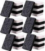 36 - Pack Non-Scratch Scrub Sponges - Sponges for Dishes and Washing Dishes, Cleaning Sponges for Kitchen Home and More（Black&White）