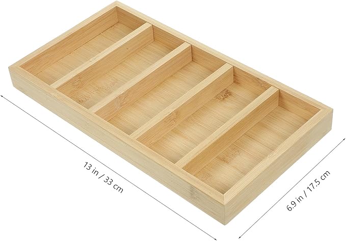 BESPORTBLE Sunglasses Organizer Tray 5-Grid Eyeglasses Storage Display Case Wear-Resistant Glasses Rack for Home Countertop Eyewear Organization