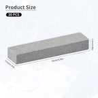 30 PCS Scouring Stick, Pumice Stone for Toilet Bowl Cleaning, Scouring Stick Remove Toilet Bowl Hard Water Rings, Calcium Buildup and Rust Suitable for Cleaning Household Bath Kitchen Pool Stove Grill