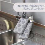 Scrub Daddy Scour Daddy Style, Scourers Non Scratch Scrubbing Sponge, Scouring Pads, Kitchen Sponges for Dishes, Dishwashing Pan Scrubber, Cleaning Supplies, Dish Sponges for Washing up, Pack of 2