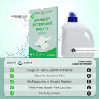 Laundry Bundle: Fragrance Free Laundry + Ocean Breeze Fabric Softener for Washer Sheets