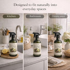 Ainlong Clove Cinnamon Vanilla All Purpose Cleaner Spray – Multi-Surface Formula for Kitchen, Bathroom, Countertops & Modern Home Care – 16 fl oz (1, 473ml)