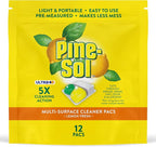 Pine-Sol Ultra+ All Purpose Cleaner Pacs Lemon Scent - 12 Count