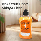 Household Multi-Surface Enzyme Floor Cleaner, Acid-Free Concentrated Mopping Solution for Wood, Hardwood, Laminate, Tile, Marble& Porcelain, Liquid, 17.6 Fl Oz (1 Bottle)