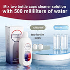 Compatible with Tineco Cleaning Solution Lavender Scent Floor Cleaning Solution, Suitable for All Robot Vacuum Cleaners and Wireless Wet Dry Dual-Use Vacuum Cleaners (2 Bottle, Lavender)