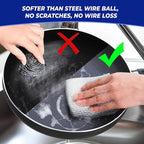 Wangjinpeng 12PCS Non-Scratch Multipurpose Steel Wire Dishcloths - Reusable Quick-Dry Odor-Free Scrub Cloths for Dishes, Kitchen Cleaning Cloths for Cookware, Sinks, Stove Tops(9.84X9.84)