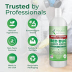 Hygea Natural Extra Strength Lice & Bed Bug Laundry Additive - Gentle, Odorless, and Stain-Free Liquid Laundry Treatment - Child and Pet Friendly - Laundry at Any Water Temperature (1 Gallon)