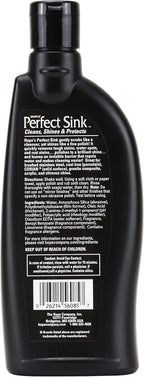 HOPE'S Perfect Sink Cleaner and Polish, Restorative, Water-Repellant, Removes Stains, Ideal for Brushed Stainless Steel, Cast Iron, Porcelain, Corian, Composite, Acrylic, 8.5 oz 2 Pack