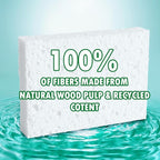 12 Pack Dishwashing Sponges Natural Cellulose Sponges Plant Based Resilient and Reusable Soft Dish Sponges for Washing Dishes DIY Craft Sponge for Fun