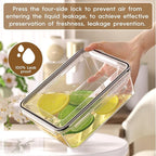 50 PCS Food Storage Containers with Lids Airtight (25 Containers & 25 Lids), 100% Leak Proof Meal Prep Container for Kitchen, BPA-Free Plastic(Polypropylene5), Microwave/Dishwasher Safe, Labels & Pen