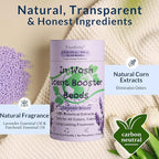 Freelivity In‑Wash Scent Booster Beads – Lavender Breeze Scent, Laundry Beads fabric softener, 24 oz – Lasts Up to 70 Washing Cycles – Eco‑Friendly & Safe for Babies and Kids