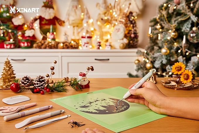 Xinart Vinyl Weeding Tools Set 2pcs Weeder Tool Kit for Heat Transfer Vinyl HTV Paper Craft