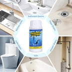 Powerful Sink Drain Cleaner - Fast Foaming Pipeline Dredging Agent for Kitchen Sink,Bathroom & Shower,Toilet Pipes (4pcs, sky blue)