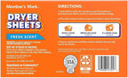 Member's Mark Fabric Softener Sheets