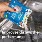 Lemi Shine Natural Dishwasher Cleaner - Hard Water Citric Acid Cleaning Powder - Lemon Scented Eco-Friendly Dishwasher Cleaner & Deodorizer - 1.76 oz