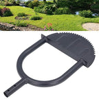 Saw Tooth Edger Half Moon Lawn Edger Sidewalk Grass Long Handled Step Edger for Garden