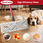 5 Pack H2PrO Flat Mop Pad Replacements Compatible with O Cedar H2PrO Flat System, New Upgrade for Deep Cleaning, Machine Washable Reusable Microfiber Durable Mop Refill for All Hard Floor
