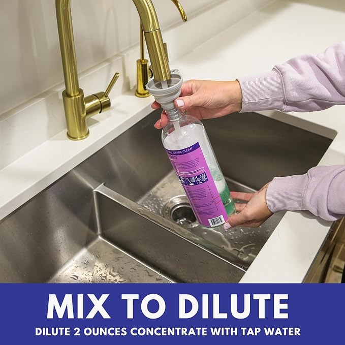 Don Aslett Clean & Brite Set (1 Quart Concentrate and 32 Oz Ready-To-Use Spray Bottle) Floor Cleaner | Restore Natural Shine of Hard Flooring Surface - Tile, Vinyl, Linoleum, Wood