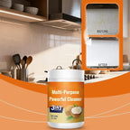 Multi-Purpose Powerful Cleaner, for Kitchen, 3 in 1 Coconut Oil Cleaning Paste, Multi-Purpose Stainless Coconut Oil Cleaning Paste for Oven & Stove Top