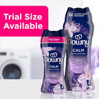 Downy Calm In-Wash Laundry Scent Booster Beads, Soothing Lavender and Vanilla Bean scent, 12.2 OZ, laundry scent beads, Long-lasting Freshness (Packaging May Vary)