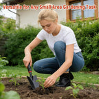 Garden Shovel Garden Hand Trowel, Small Gardening Tools for Digging and Weed