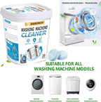Bundle - Washing Machine Cleaner Tablets (20 Pack) & 7 oz Mold Remover Gel | Deep Cleaning, Odor & Mold Removal | Multi-Purpose Cleaner for Washing Machines, Household Surfaces & Bathrooms